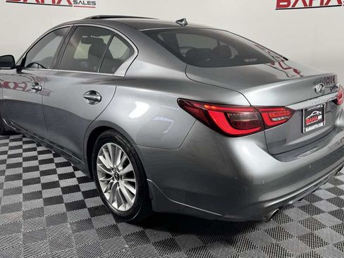 Used 2021 INFINITI Q50 Luxe w/ Seat & Sound Package RWD image 5