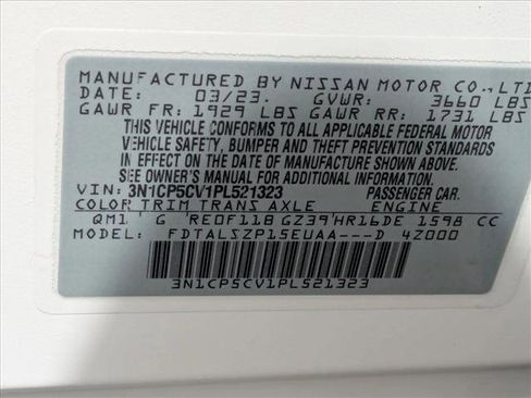 Certified 2023 Nissan Kicks SV FWD image 23