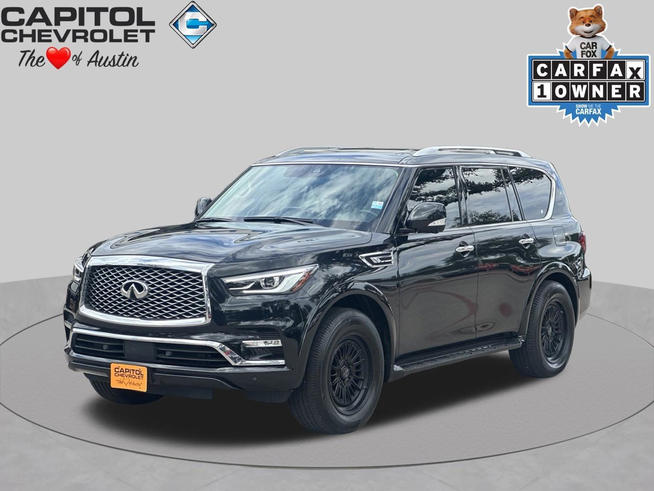 Used 2024 INFINITI QX80 Luxe w/ Cargo Package RWD image 1