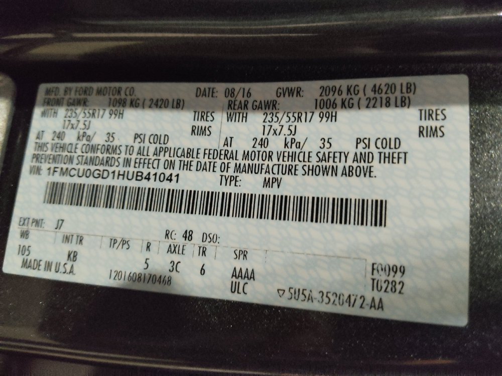 Used 2017 Ford Escape SE w/ Equipment Group 201A FWD image 33