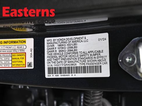 Used 2024 Honda Accord EX image 33