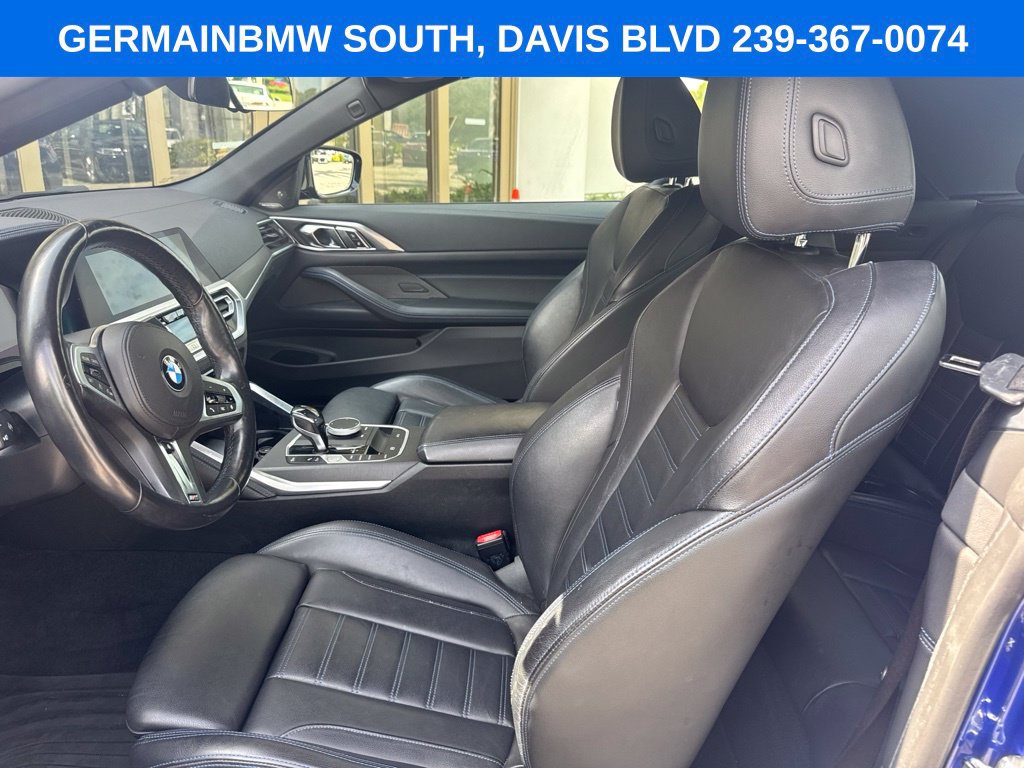 Used 2021 BMW 430i Convertible w/ M Sport Package RWD image 16