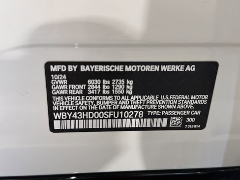 Certified 2025 BMW i4 xDrive40i w/ M Sport Package AWD/4WD image 38