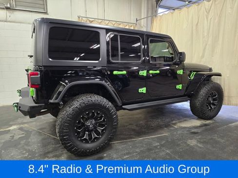 Used 2019 Jeep Wrangler Unlimited Sahara w/ Uconnect 4C Nav & Sound Group AWD/4WD image 7