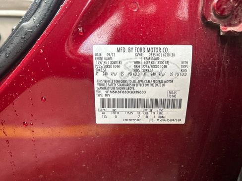Used 2013 Ford Explorer Limited AWD/4WD image 11