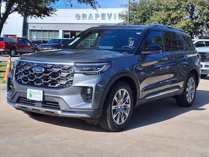 New 2026 Ford Explorer Platinum