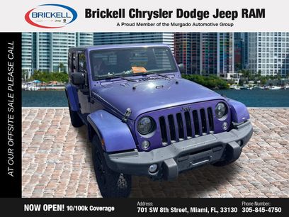 Used 2016 Jeep Wrangler Unlimited Sahara