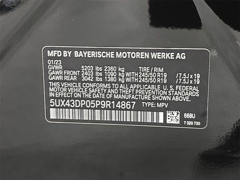 Used 2023 BMW X3 sDrive30i w/ Convenience Package image 30