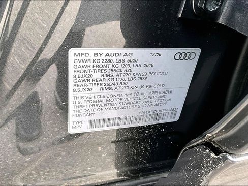 New 2026 Audi Q3 quattro 2.0T image 8