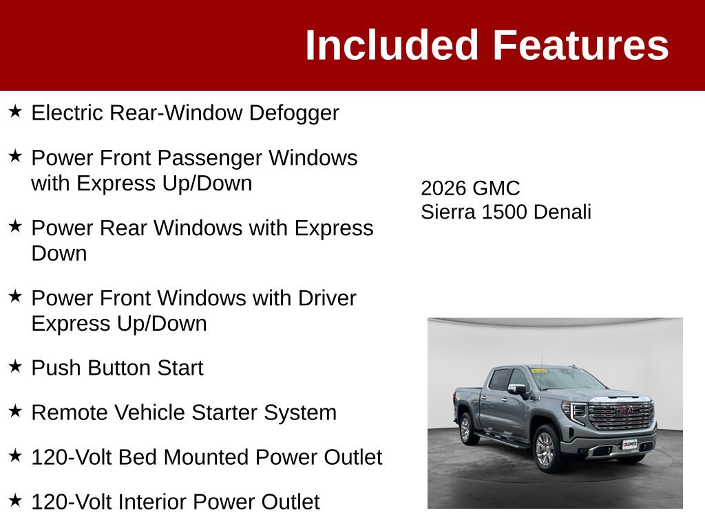Used 2026 GMC Sierra 1500 Denali AWD/4WD image 4