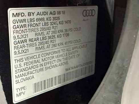 Used 2018 Audi Q7 3.0T Prestige w/ Prestige Package AWD/4WD image 19