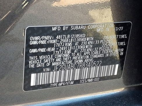 Used 2024 Subaru Crosstrek 2.0i image 28