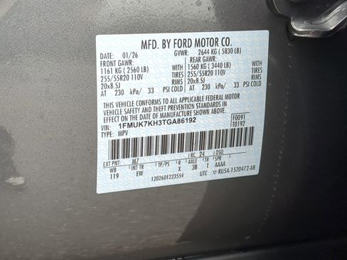 New 2026 Ford Explorer ST-Line w/ Premium Package image 68