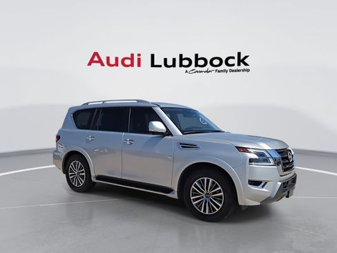 Used 2024 Nissan Armada SL w/ Captain's Chairs Package RWD image 2