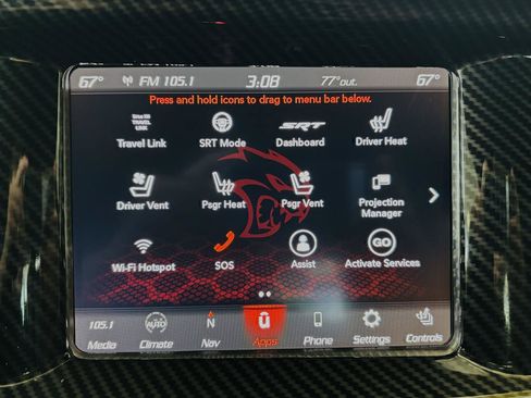 Used 2022 Dodge Charger SRT Hellcat w/ Harman/Kardon Audio Group RWD image 61