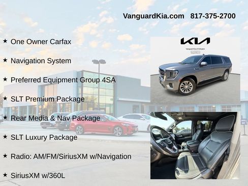 Used 2021 GMC Yukon XL SLT w/ SLT Premium Package AWD/4WD image 6