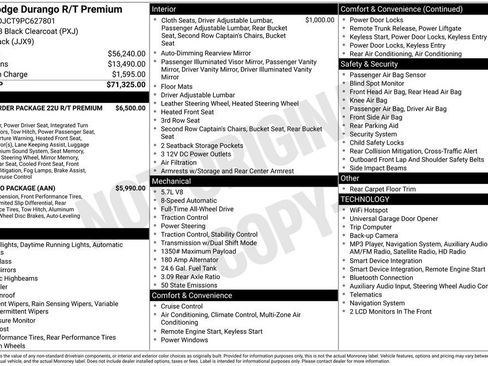 Used 2023 Dodge Durango R/T AWD/4WD image 2