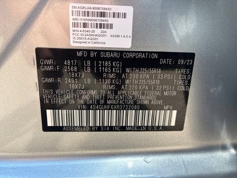 Used 2024 Subaru Crosstrek 2.5i Sport w/ Popular Package #3A AWD/4WD image 26