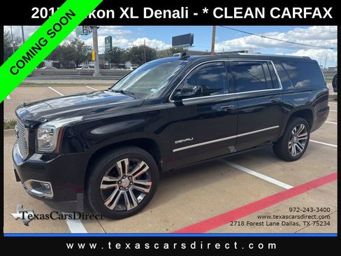 Used 2017 GMC Yukon XL Denali w/ Open Road Package image 1
