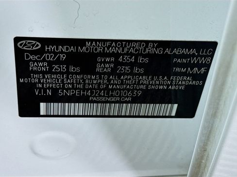 Used 2020 Hyundai Sonata Limited FWD image 35