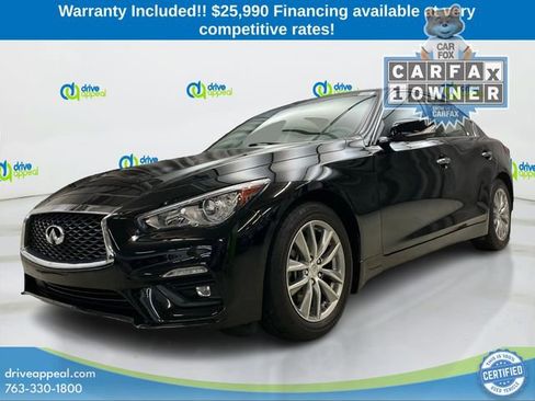 Used 2021 INFINITI Q50 Pure w/ Cargo Package image 1