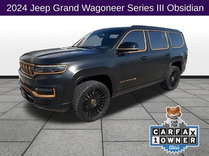 Used 2024 Jeep Grand Wagoneer Series III w/ Quick Order Packagew 28T