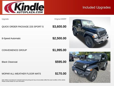 New 2025 Jeep Wrangler Sport image 3