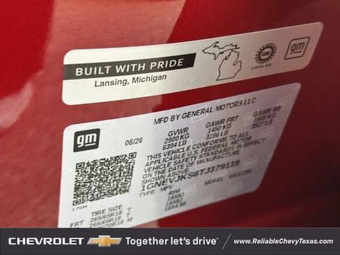New 2026 Chevrolet Traverse Z71 w/ Driver Confidence Package AWD/4WD image 30
