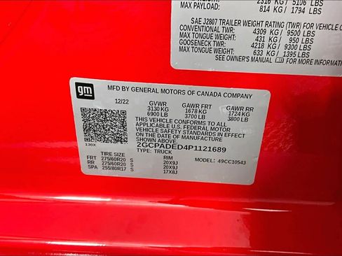 Certified 2023 Chevrolet Silverado 1500 RST w/ Protection Package image 33