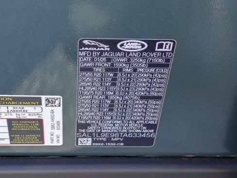 New 2026 Land Rover Range Rover Sport Dynamic SE image 35