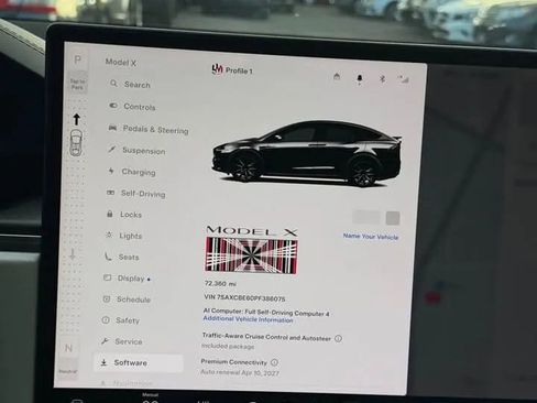 Used 2023 Tesla Model X Plaid AWD/4WD image 5