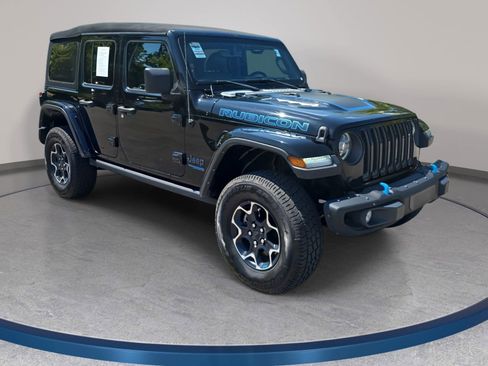Used 2022 Jeep Wrangler Unlimited Rubicon 4xe w/ Steel Bumper Group image 3