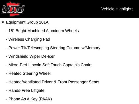 Used 2024 Lincoln Corsair AWD w/ Equipment Group 101A image 5