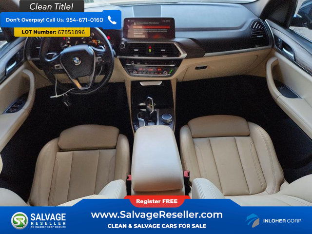 Used 2019 BMW X3 sDrive30i w/ Convenience Package RWD image 11