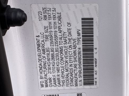 Certified 2024 Honda Odyssey Elite image 39