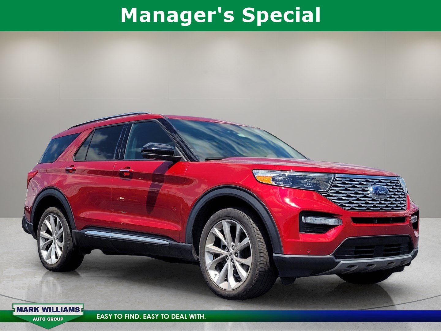 Used 2023 Ford Explorer Platinum w/ Equipment Group 601A AWD/4WD image 1