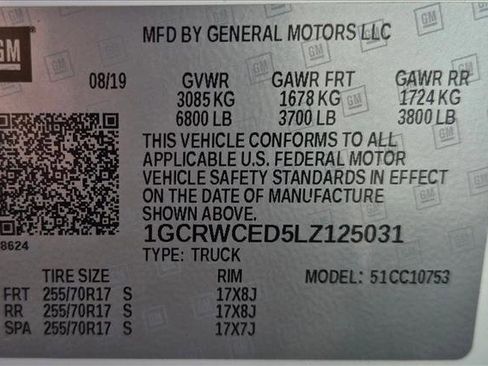 Used 2020 Chevrolet Silverado 1500 LT RWD image 30