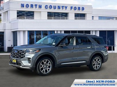 New 2025 Ford Explorer Platinum