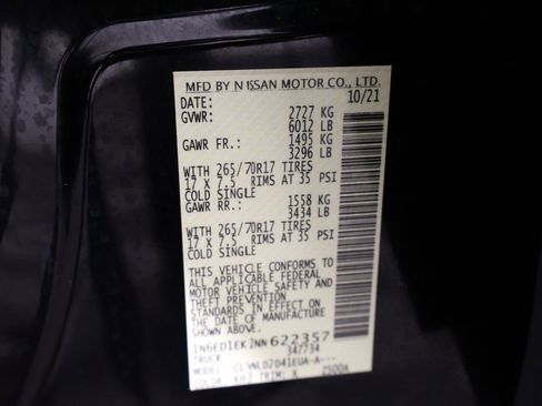 Used 2022 Nissan Frontier PRO-4X w/ Technology Package image 50