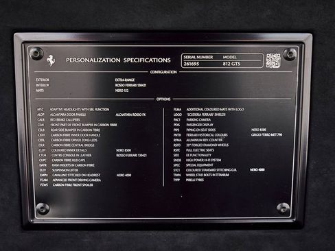 Used 2021 Ferrari 812 GTS RWD image 27