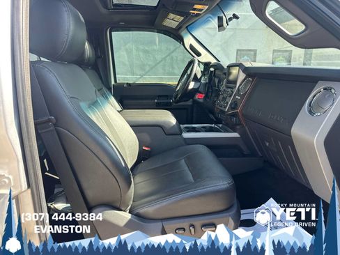 Used 2015 Ford F350 Lariat w/ Lariat Ultimate Package AWD/4WD image 12