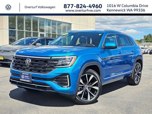 Certified 2025 Volkswagen Atlas Cross Sport SEL Premium R-Line AWD/4WD image 1