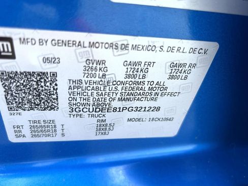 Certified 2023 Chevrolet Silverado 1500 RST AWD/4WD image 26
