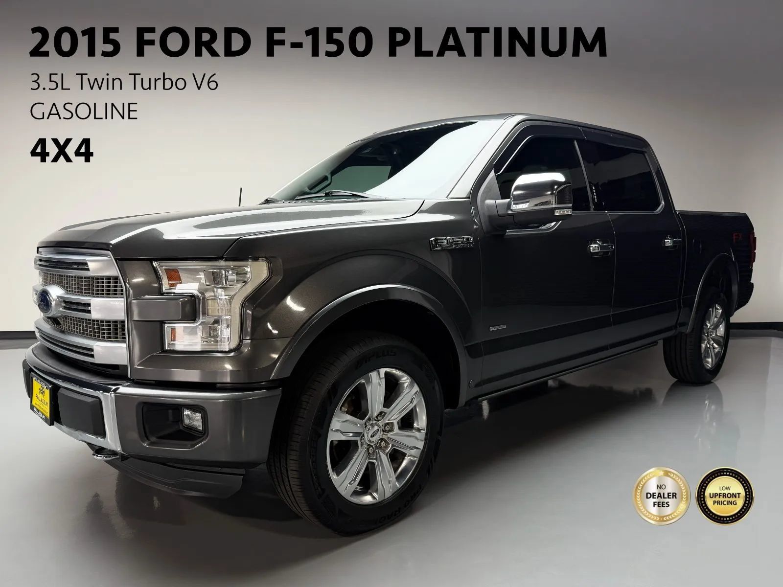 Used 2015 Ford F150 Platinum w/ Equipment Group 701A Luxury AWD/4WD image 1