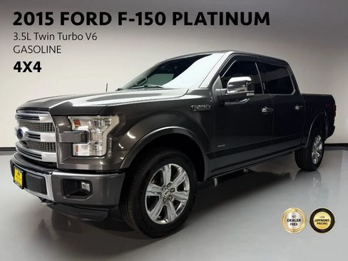 Used 2015 Ford F150 Platinum w/ Equipment Group 701A Luxury AWD/4WD image 1