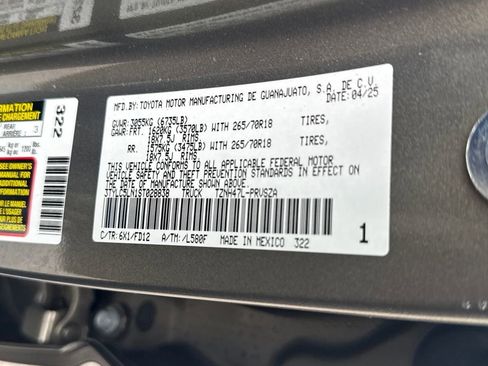 Used 2025 Toyota Tacoma TRD Off-Road w/ TRD Off Road Upgrade Package image 48