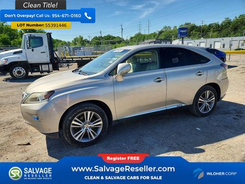 Used 2013 Lexus RX 450h FWD w/ Navigation Pkg image 1