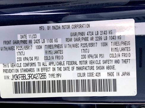 Certified 2024 MAZDA CX-5 AWD 2.5 S w/ Select Package image 34