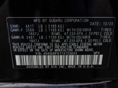 New 2026 Subaru Crosstrek 2.5i Sport AWD/4WD image 46