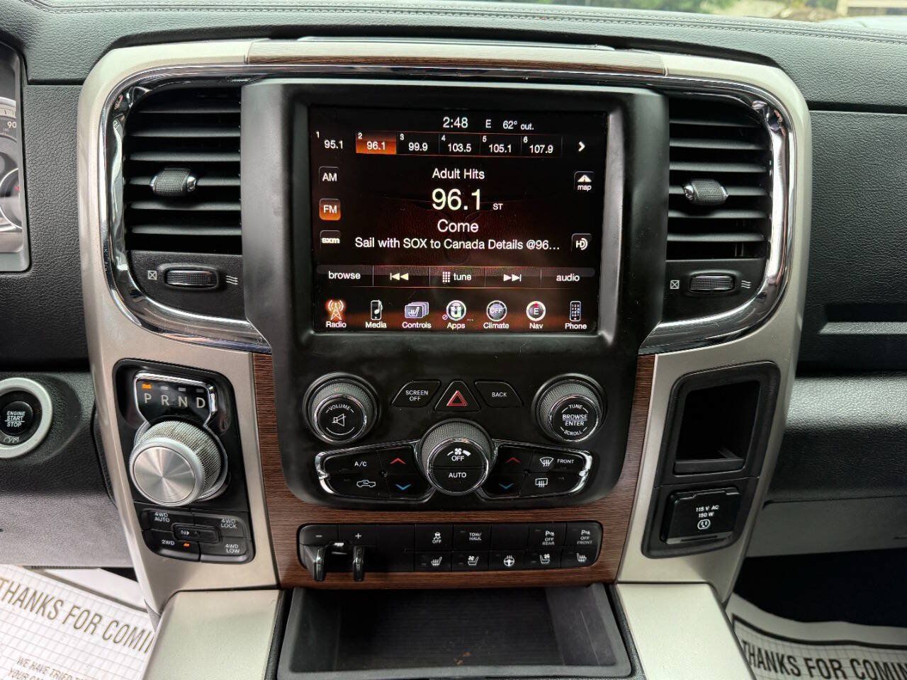 Used 2017 RAM 1500 Laramie w/ Convenience Group AWD/4WD image 22